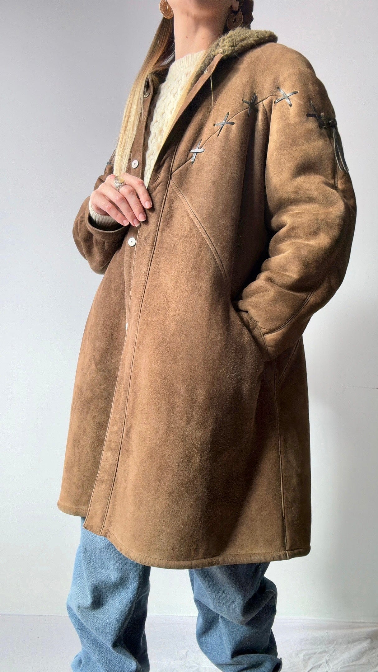 Sistergolden Vintage Marilyn Shearling