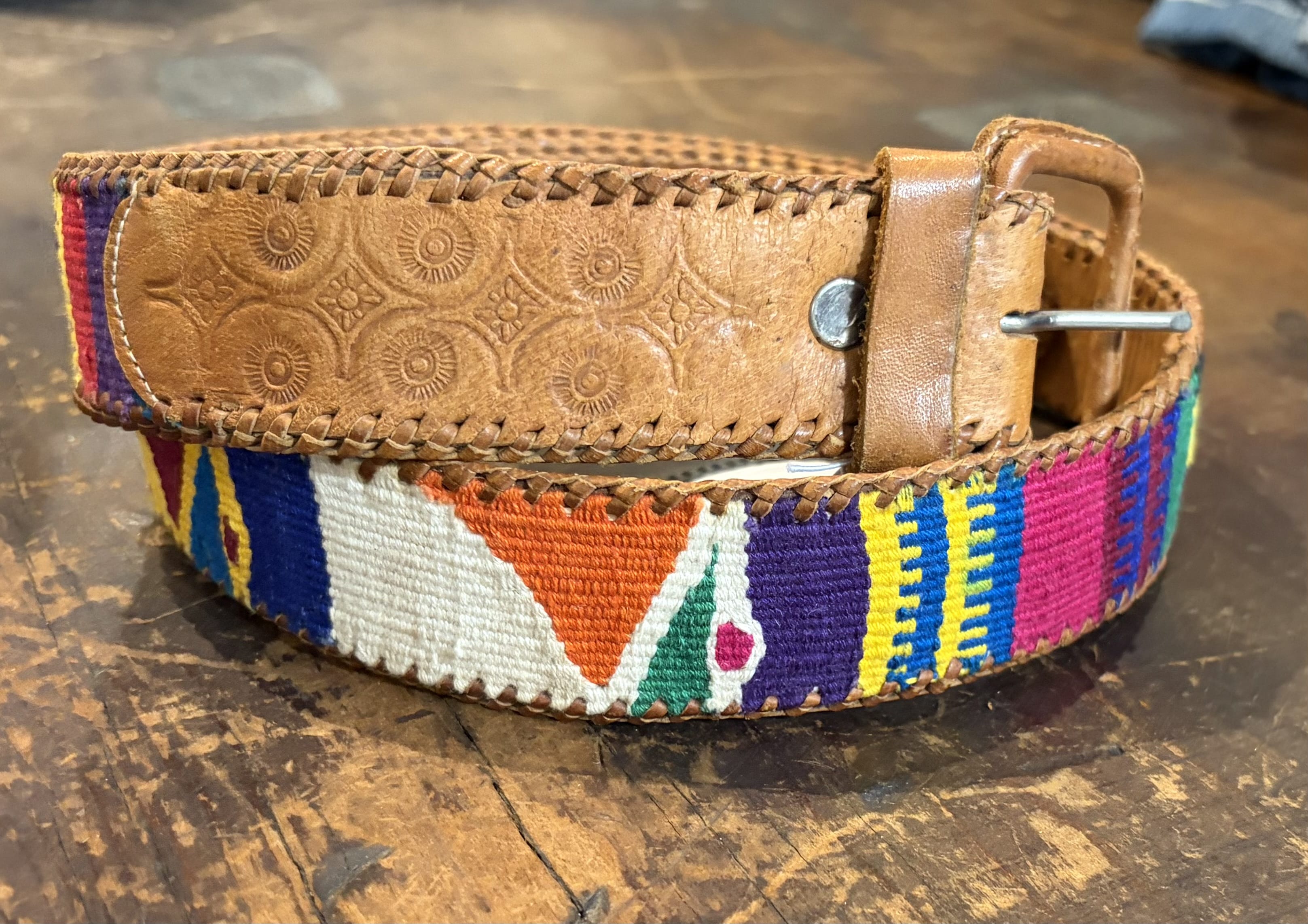 Vintage Mount Guatemalan Belt 32”, Sistergolden, Sistergolden