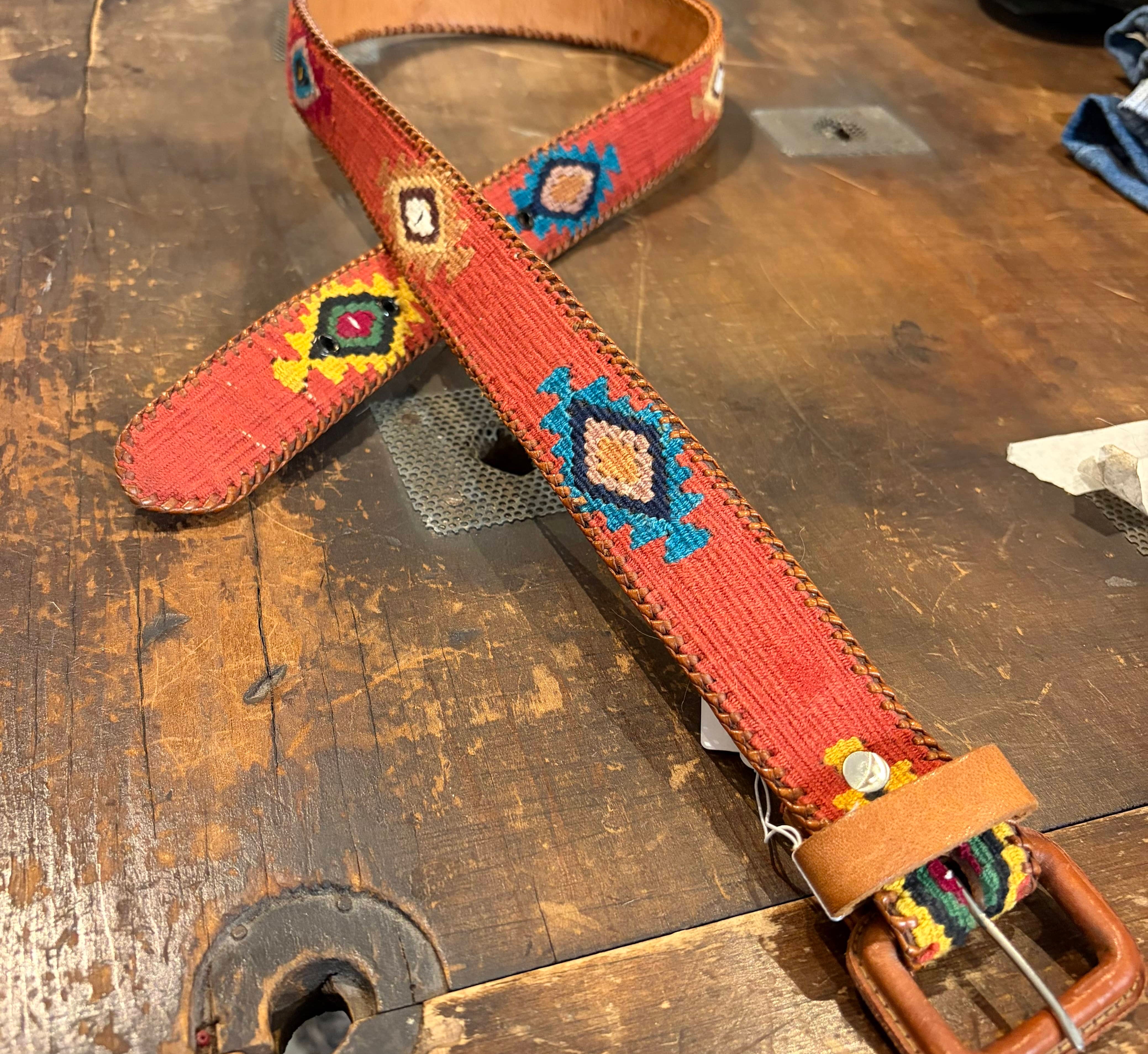 Sistergolden Vintage Native Guatemalan Belt 37”