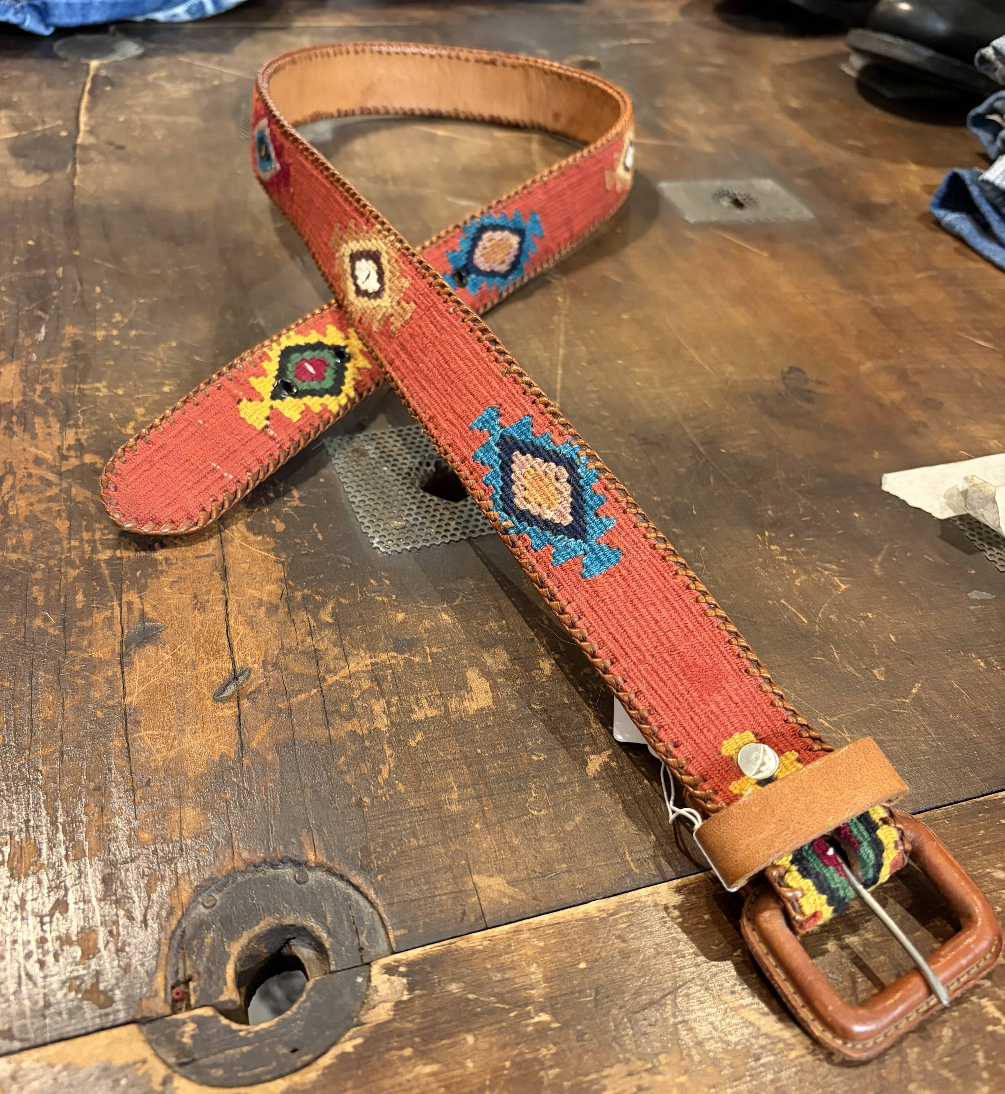 Sistergolden Vintage Native Guatemalan Belt 37”