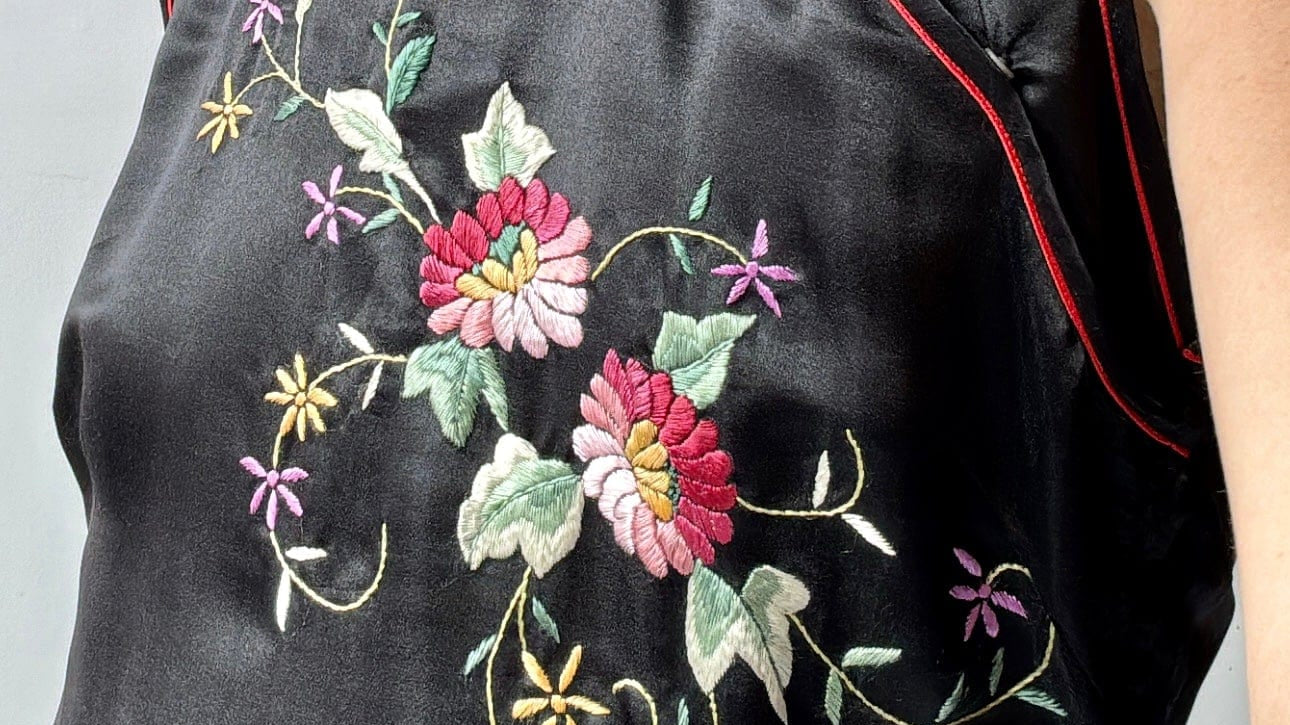 Vintage Puti Cheongsam, Sistergolden, Sistergolden