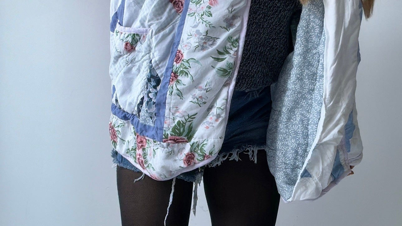 Sistergolden Vintage Quilt Jacket #8
