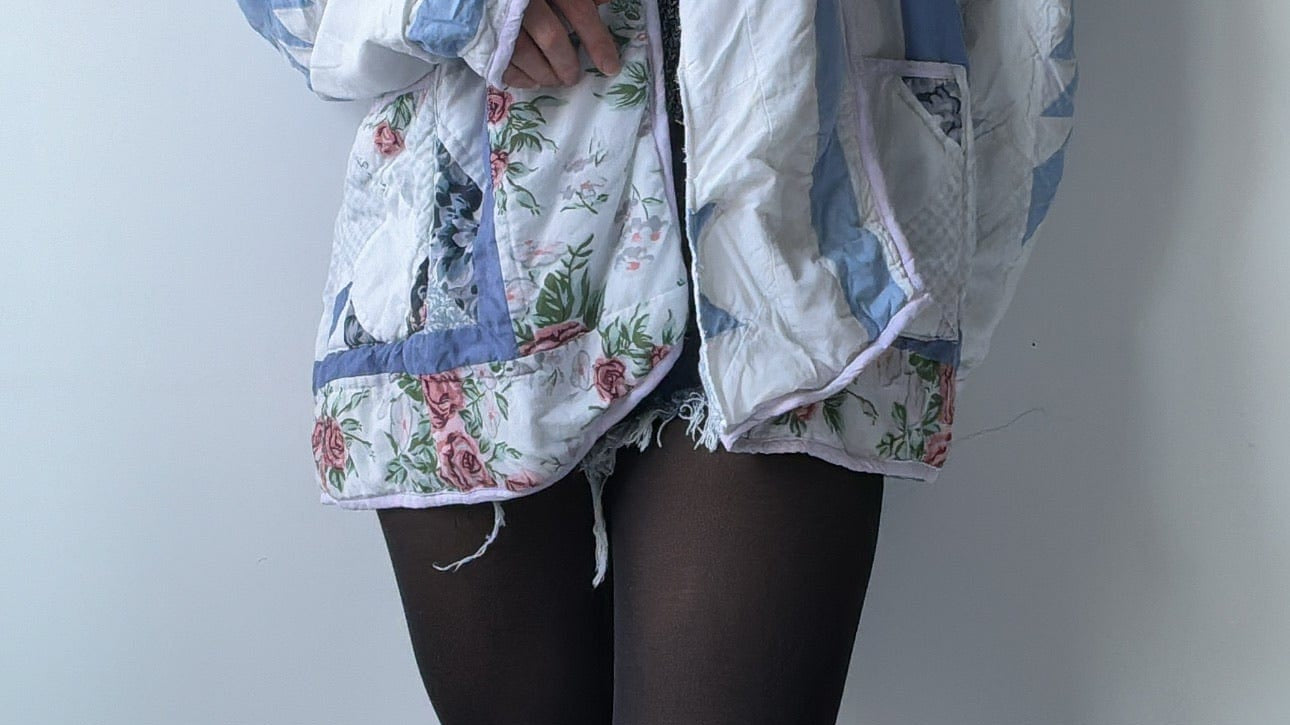 Sistergolden Vintage Quilt Jacket #8