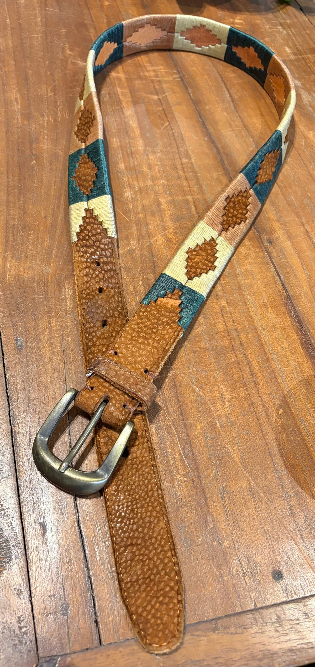 Sistergolden Vintage Tribal Guatemalan Belt 42”