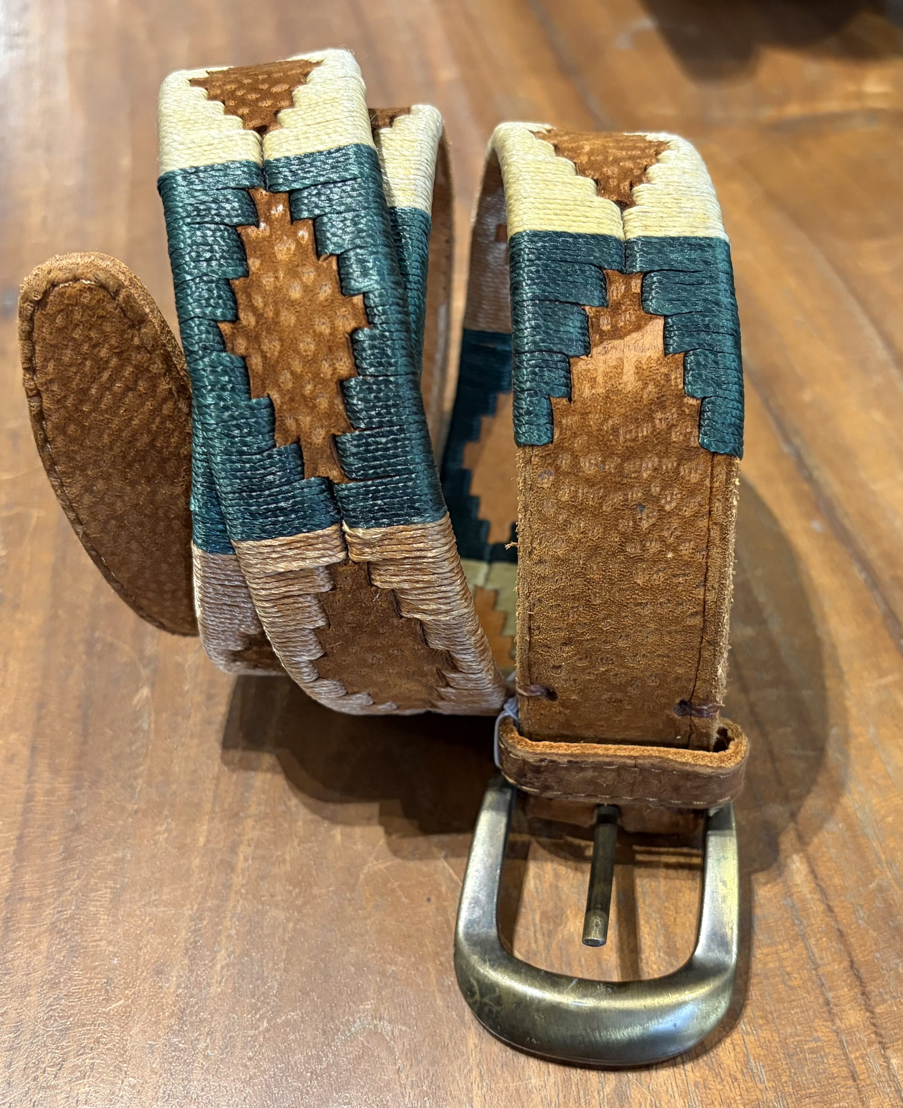 Sistergolden Vintage Tribal Guatemalan Belt 42”