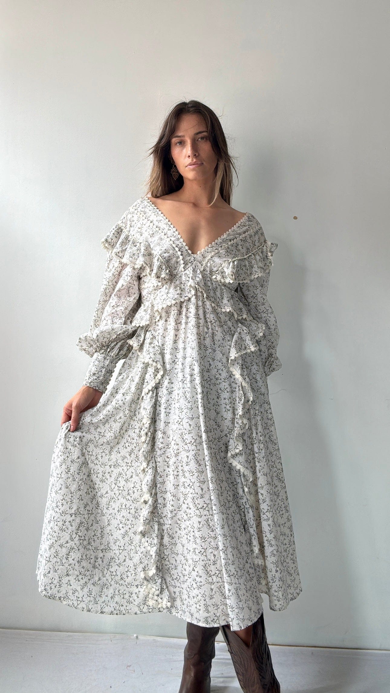 Skall Studio Skall Prairie Midi Dress