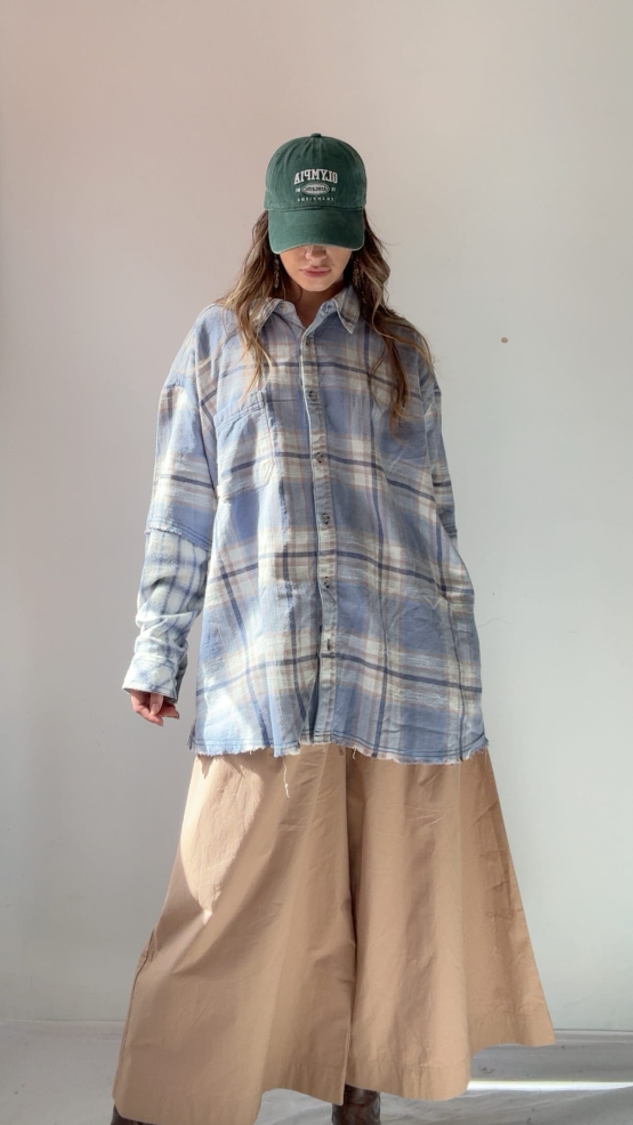 Urban Outfitters Flannel Shirt Blue, Urban Outfitters, Sistergolden