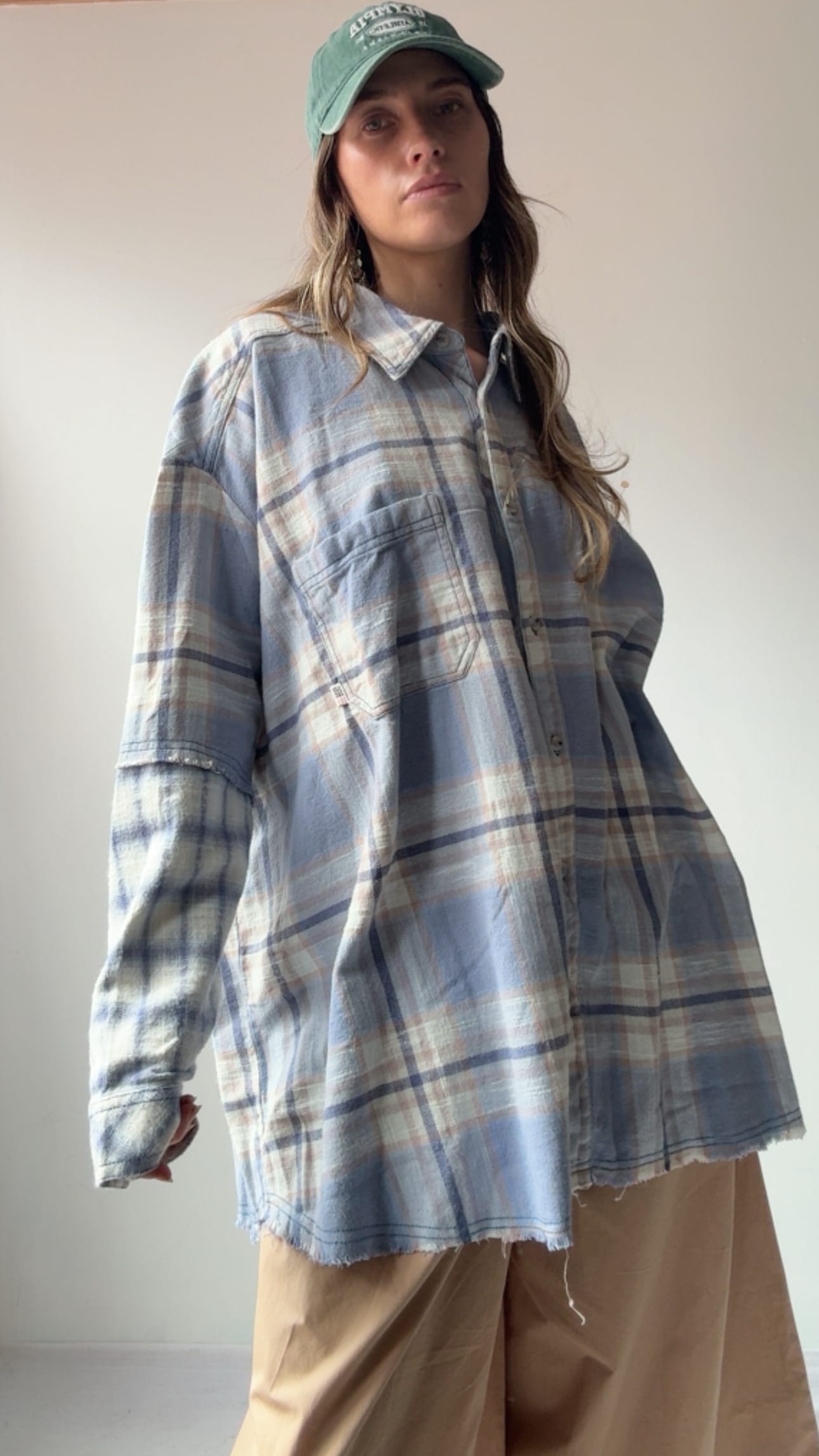Urban Outfitters Flannel Shirt Blue, Urban Outfitters, Sistergolden