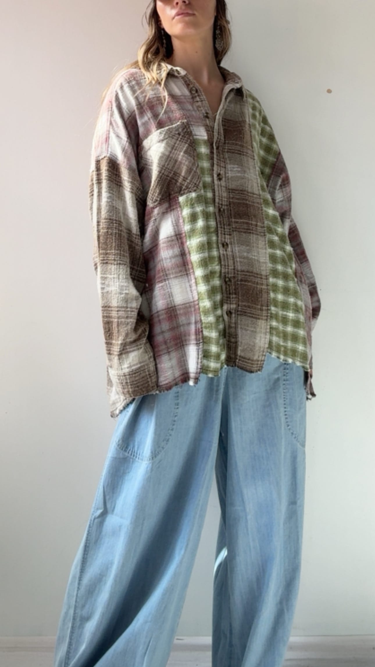 Urban Outfitters Shirt Urban Outfitters Flannel Shirt Brown