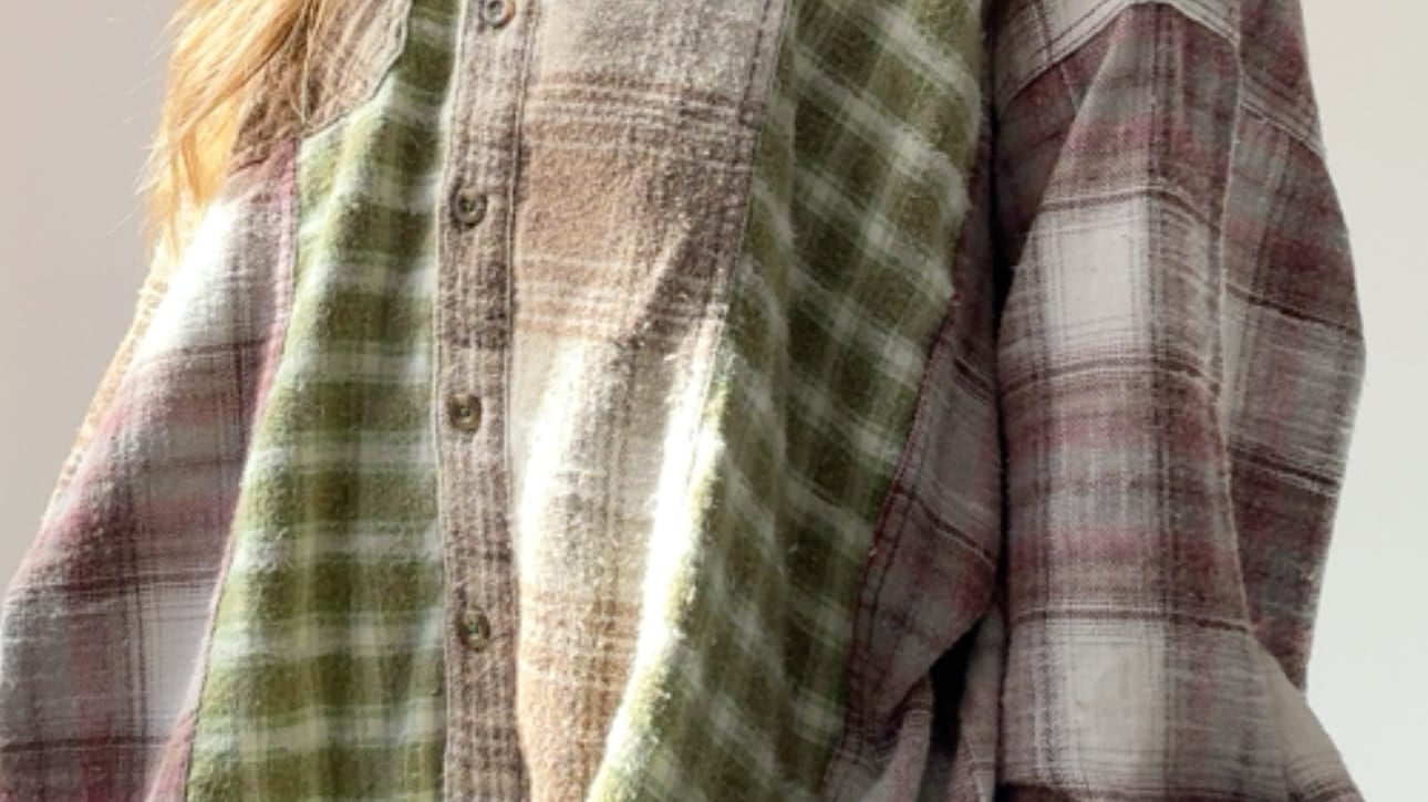 Urban Outfitters Shirt Urban Outfitters Flannel Shirt Brown