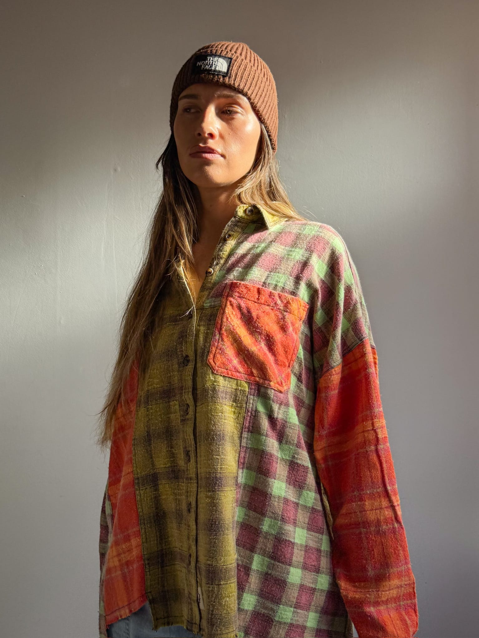Urban Outfitters Flannel Shirt Orange, Urban Outfitters, Sistergolden