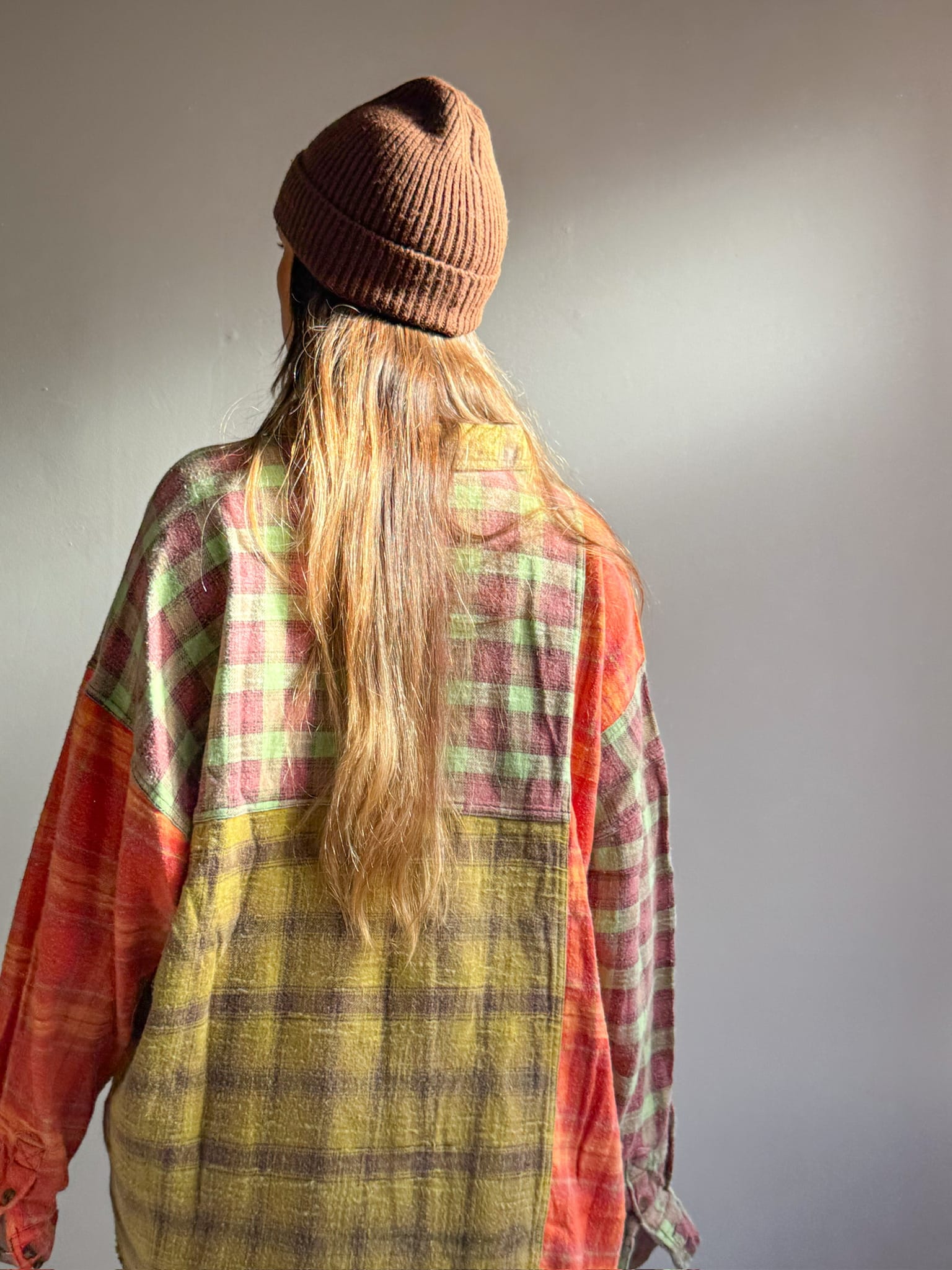 Urban Outfitters Flannel Shirt Orange, Urban Outfitters, Sistergolden