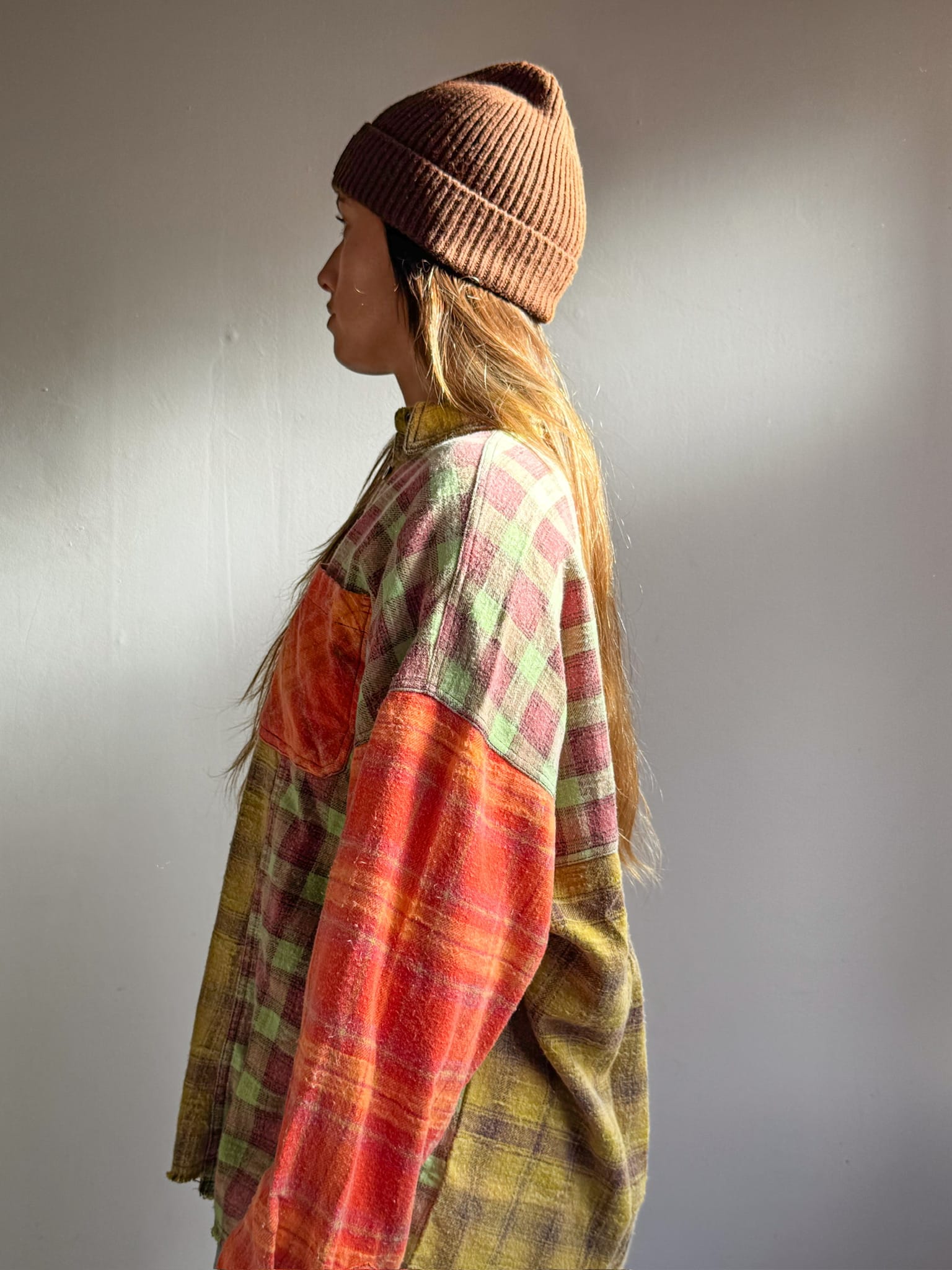 Urban Outfitters Flannel Shirt Orange, Urban Outfitters, Sistergolden