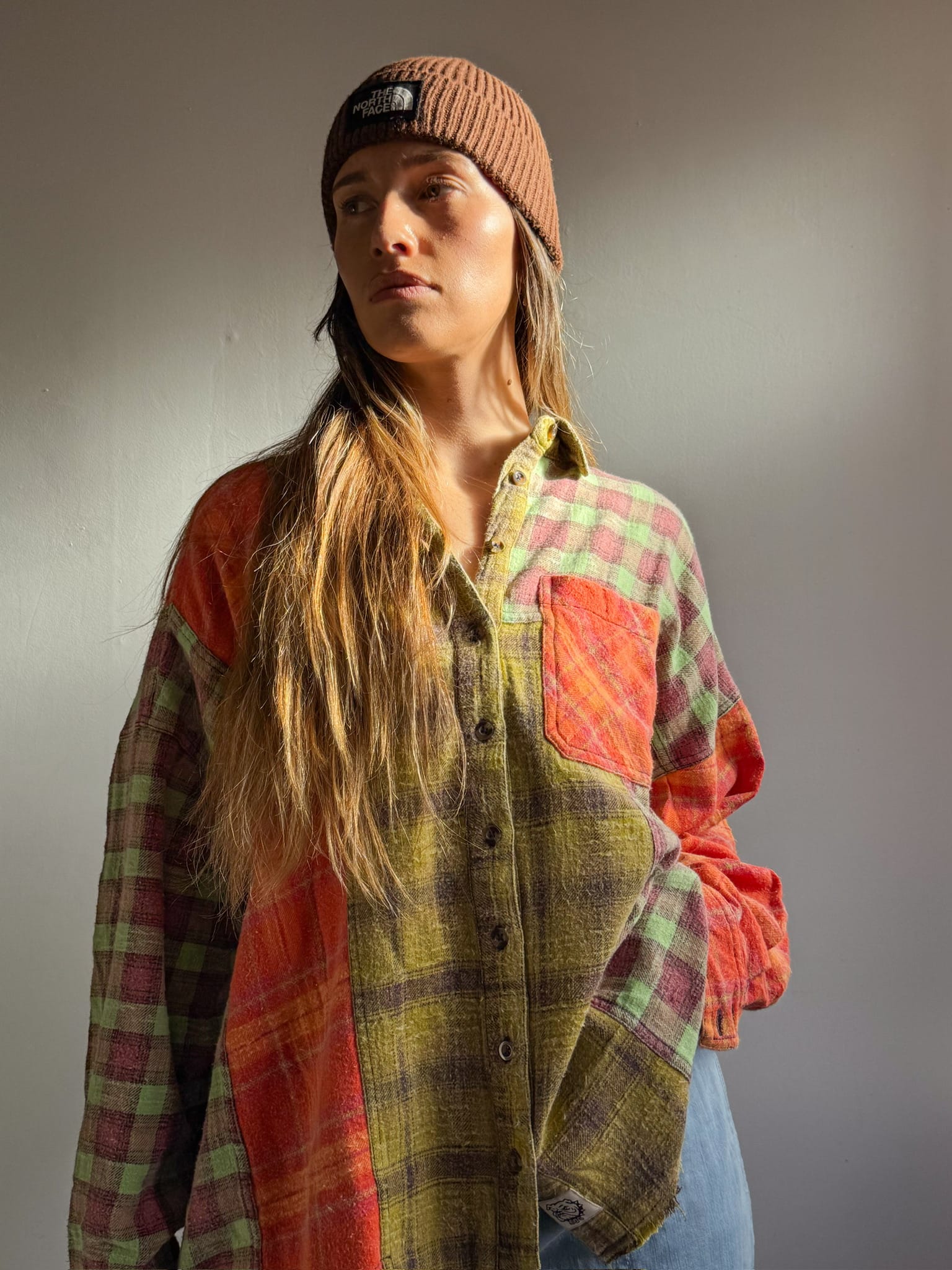 Urban Outfitters Flannel Shirt Orange, Urban Outfitters, Sistergolden