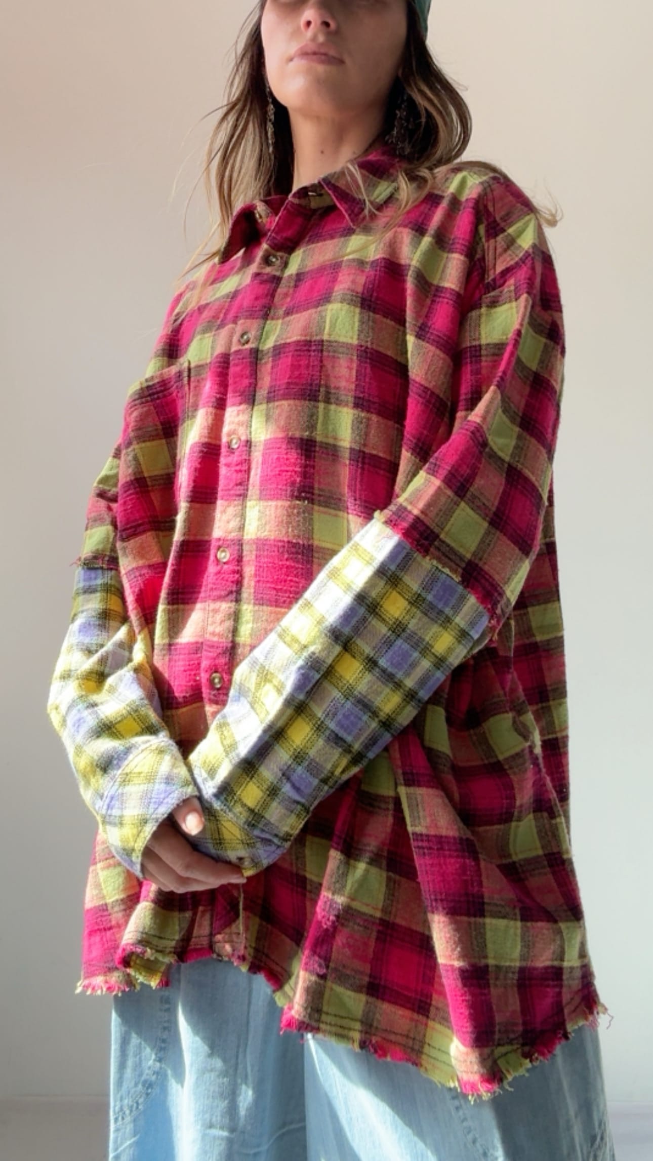 Urban Outfitters Flannel Shirt Pink, Urban Outfitters, Sistergolden