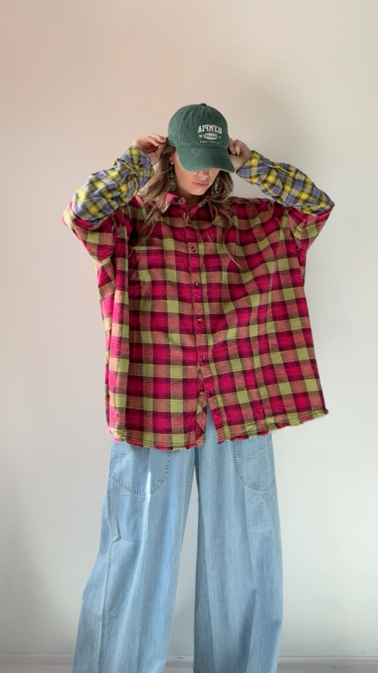 Urban Outfitters Flannel Shirt Pink, Urban Outfitters, Sistergolden