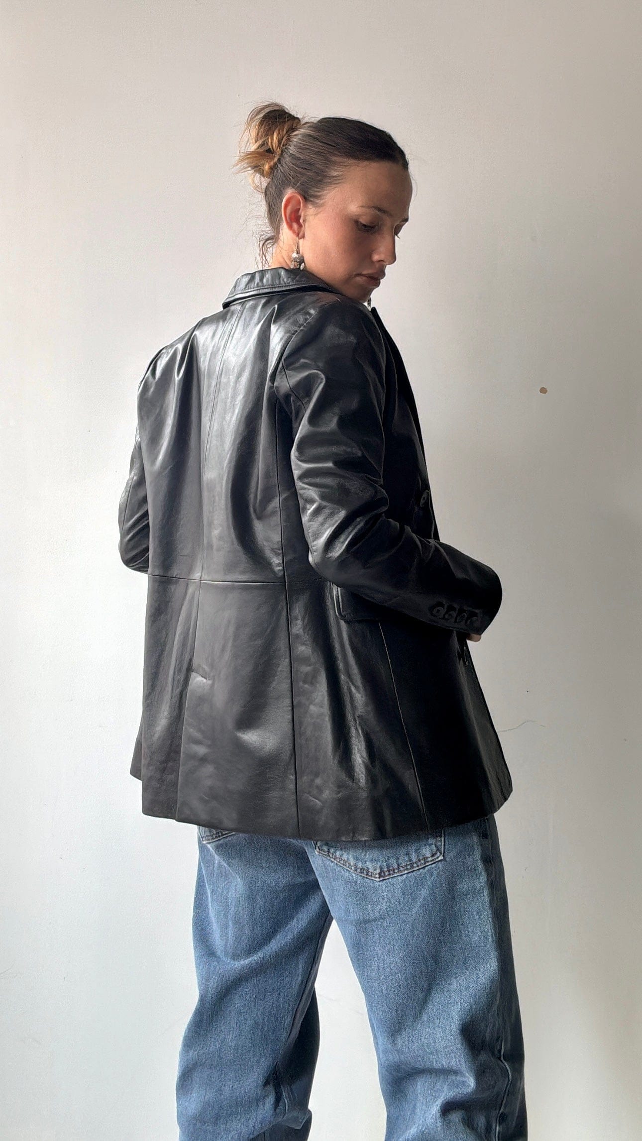 Lethal Leather Blazer, Witchery, Sistergolden
