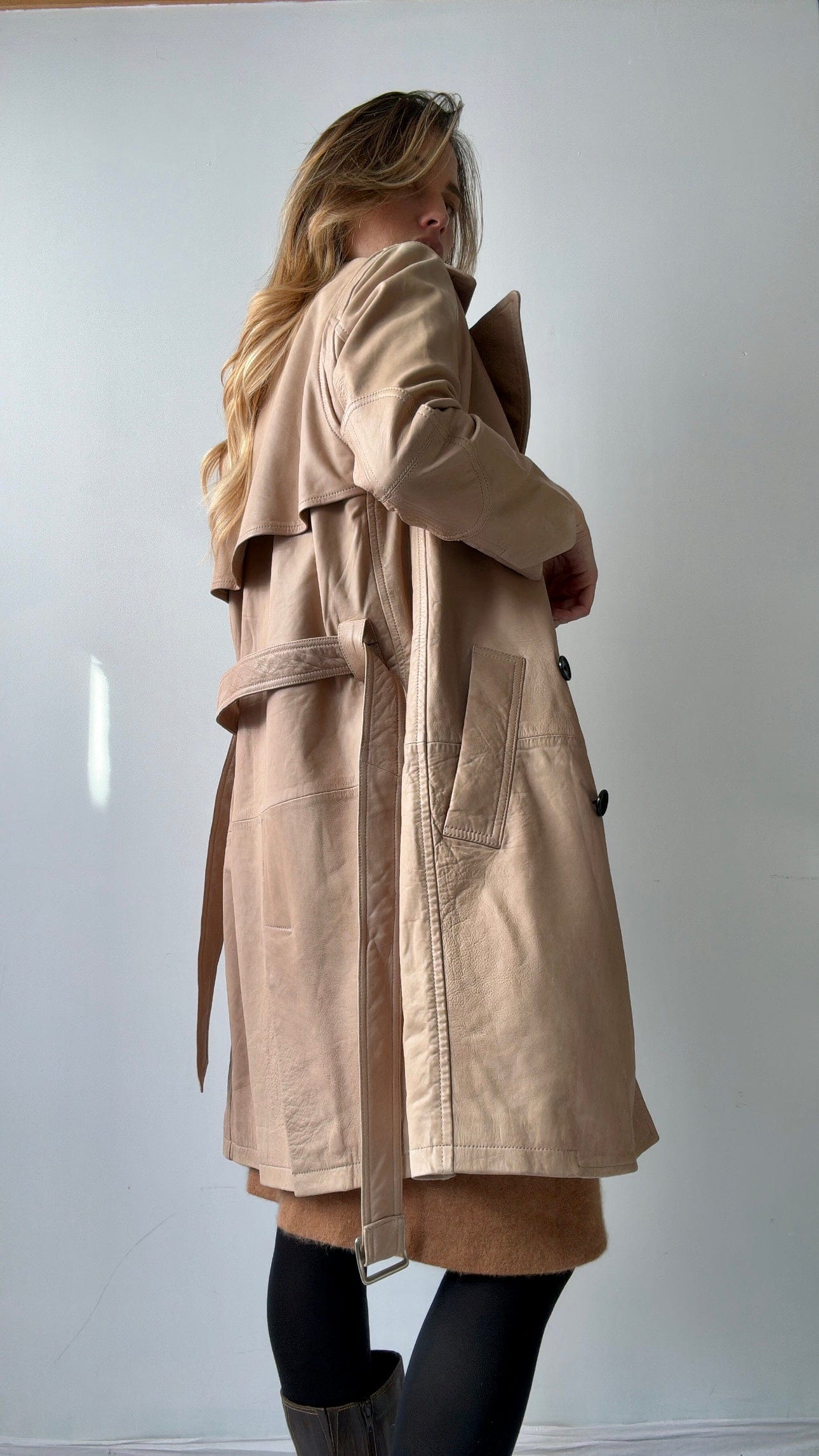 Zadig & Voltaire Coat Zadig & Voltaire Leather Coat