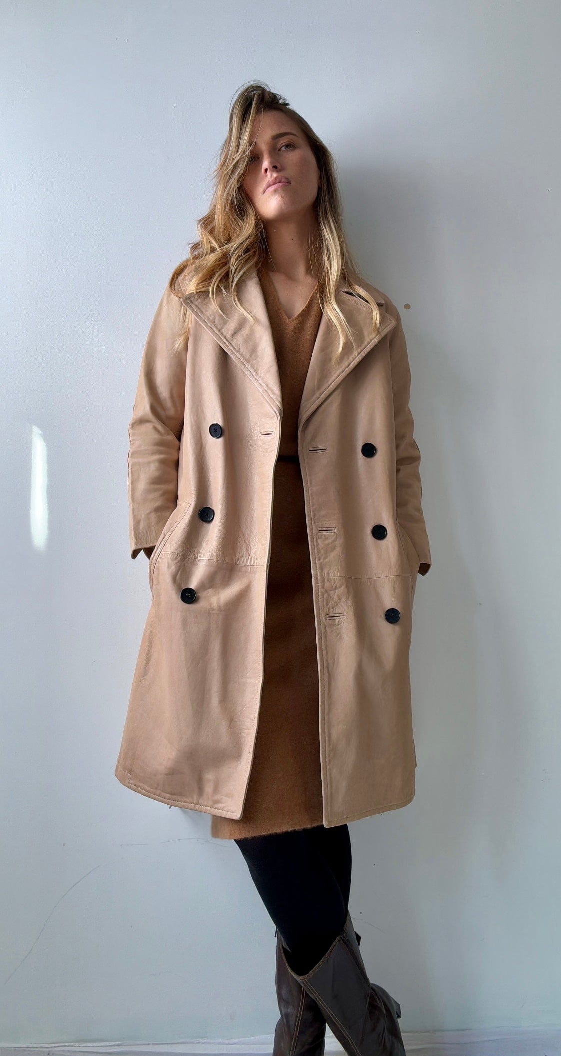 Zadig & Voltaire Coat Zadig & Voltaire Leather Coat