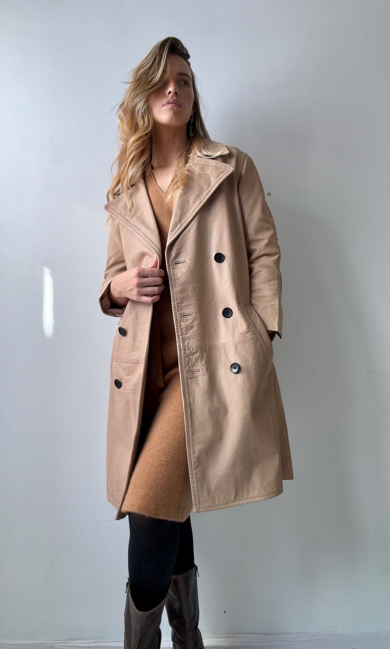 Zadig & Voltaire Coat Zadig & Voltaire Leather Coat