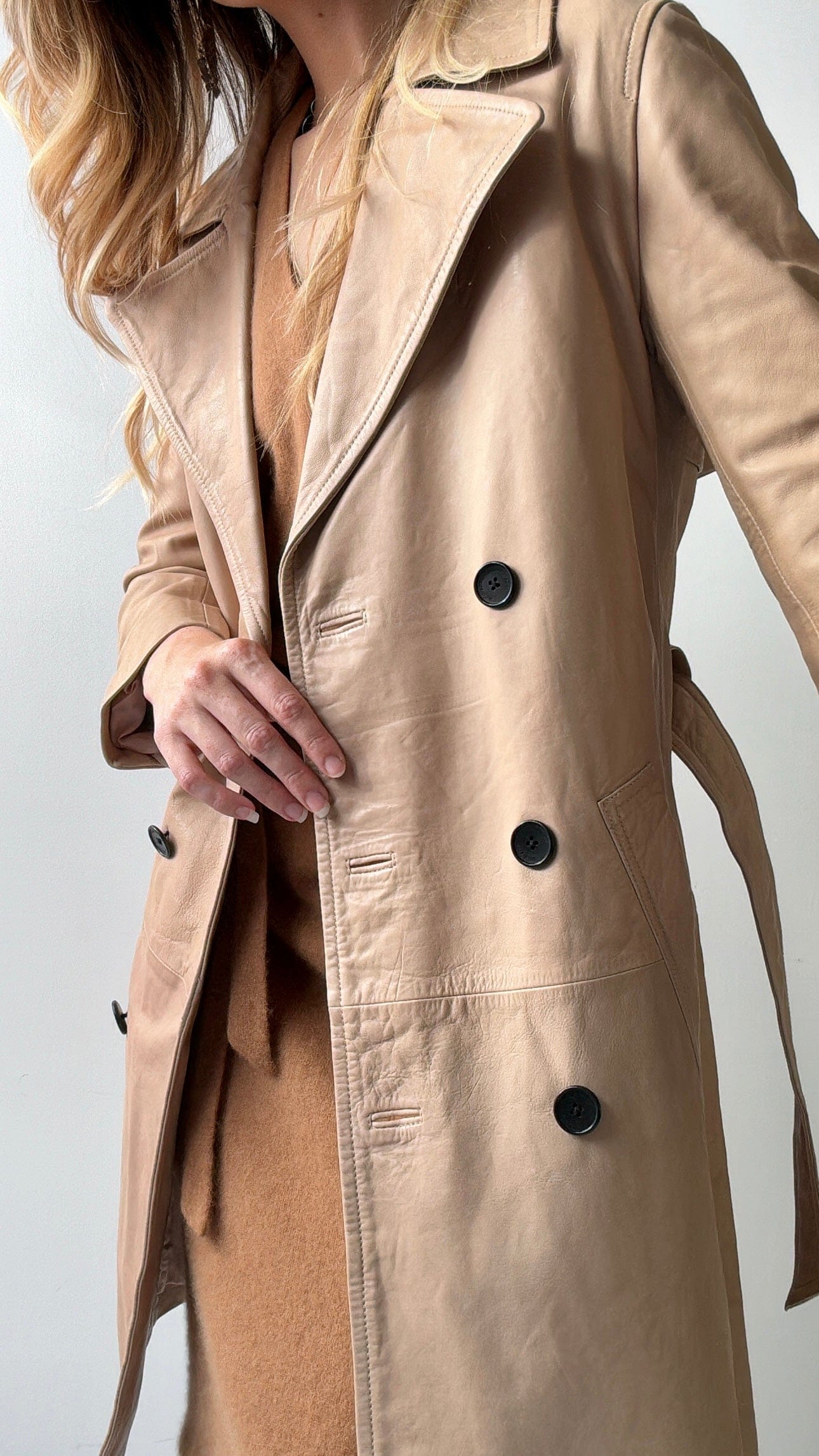 Zadig & Voltaire Coat Zadig & Voltaire Leather Trench